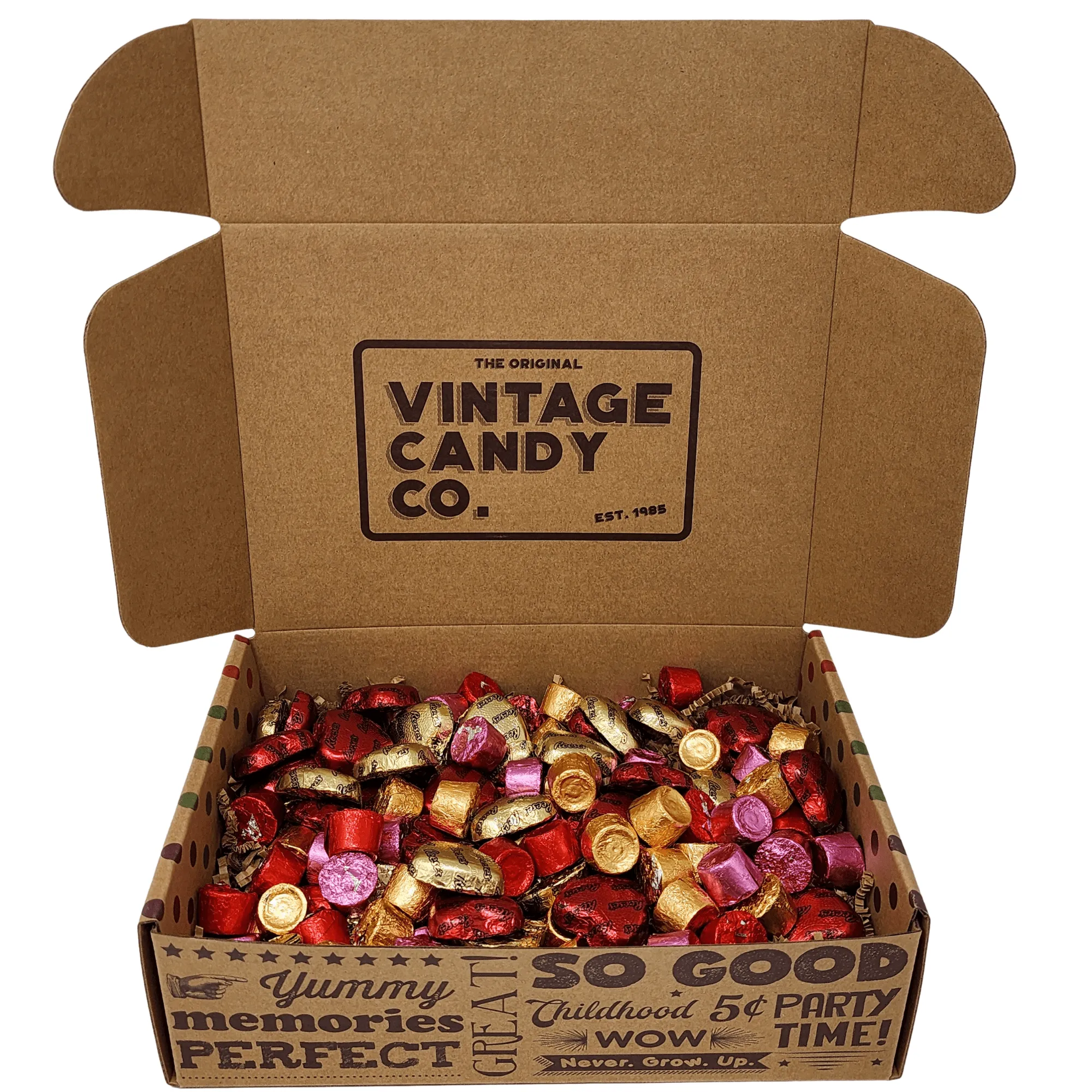 Valentines Reeses & Rolo Mix - Choose Size