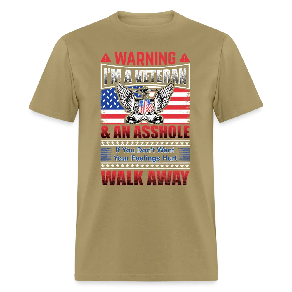 Warning I'm A Veteran T-Shirt