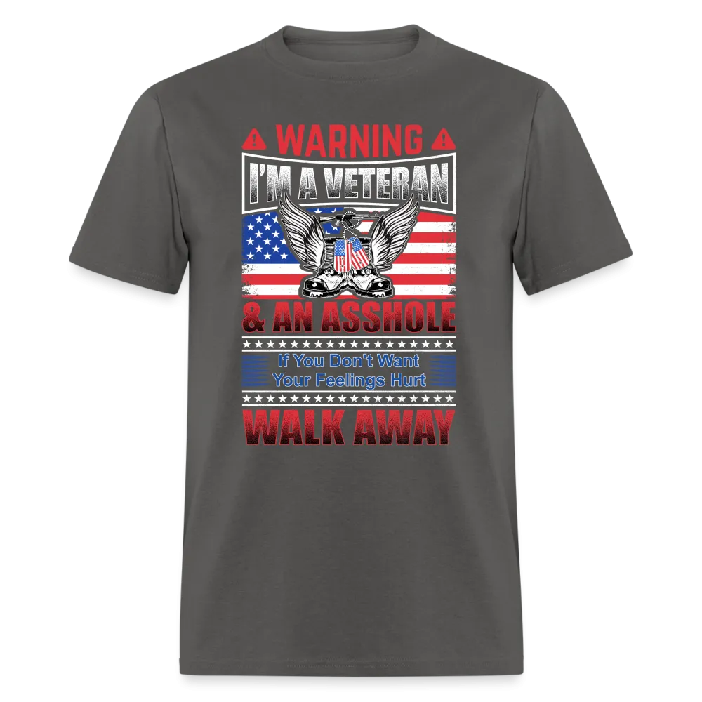 Warning I'm A Veteran T-Shirt
