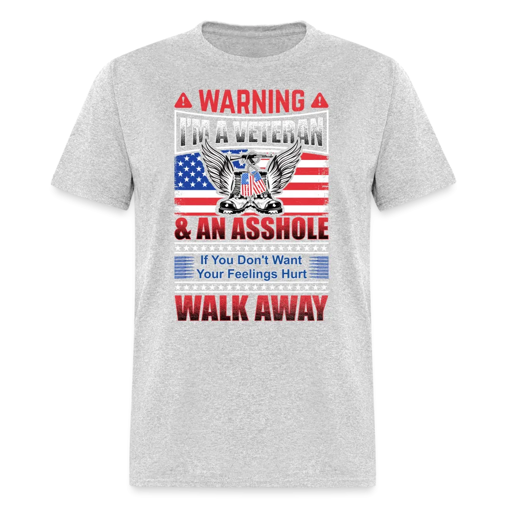 Warning I'm A Veteran T-Shirt