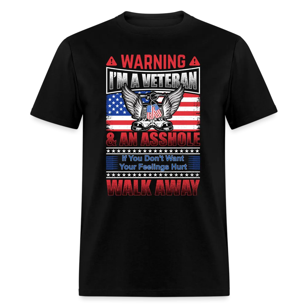 Warning I'm A Veteran T-Shirt