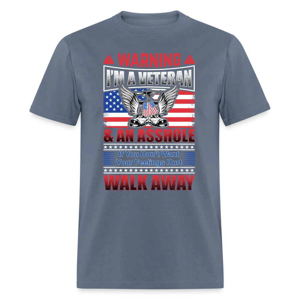 Warning I'm A Veteran T-Shirt