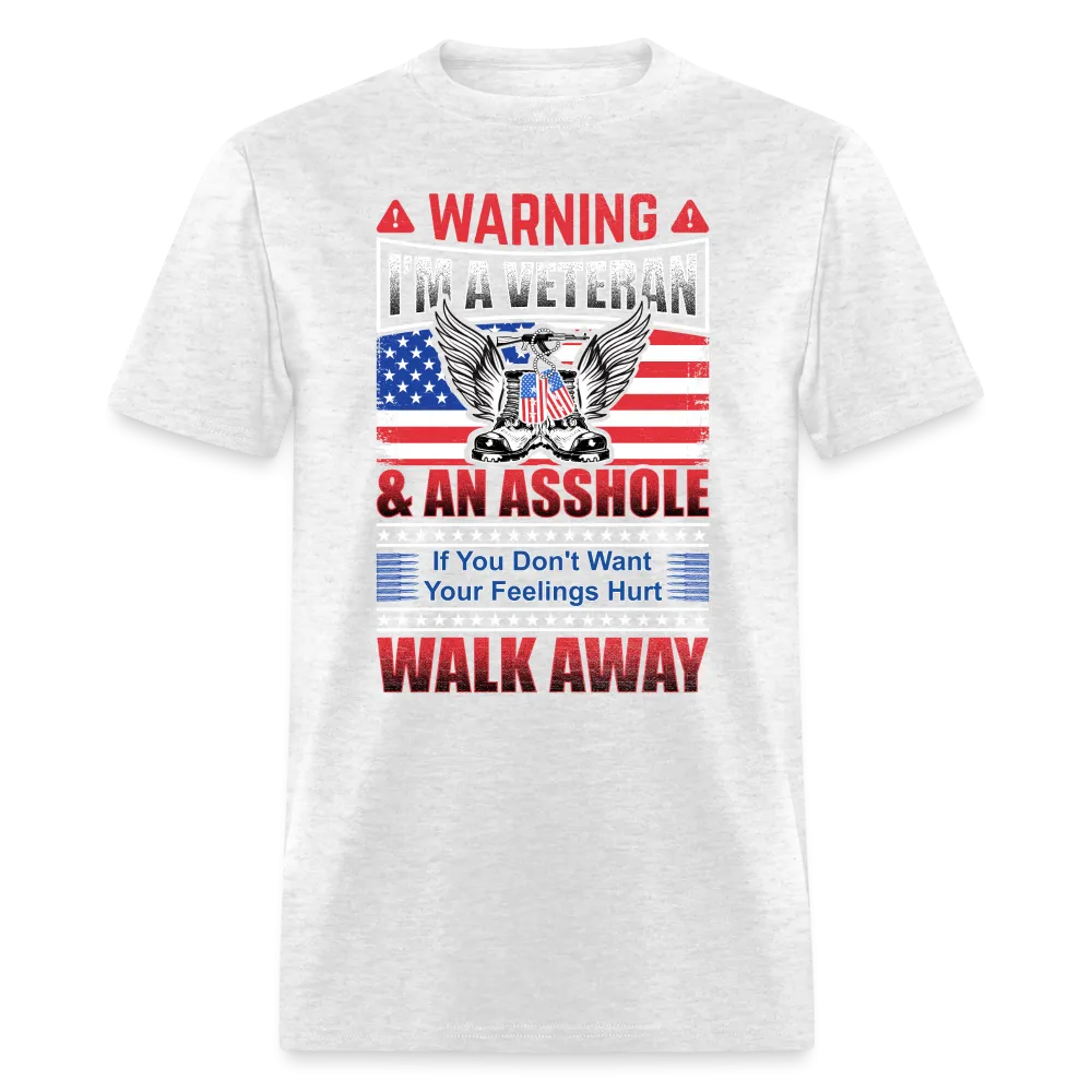 Warning I'm A Veteran T-Shirt
