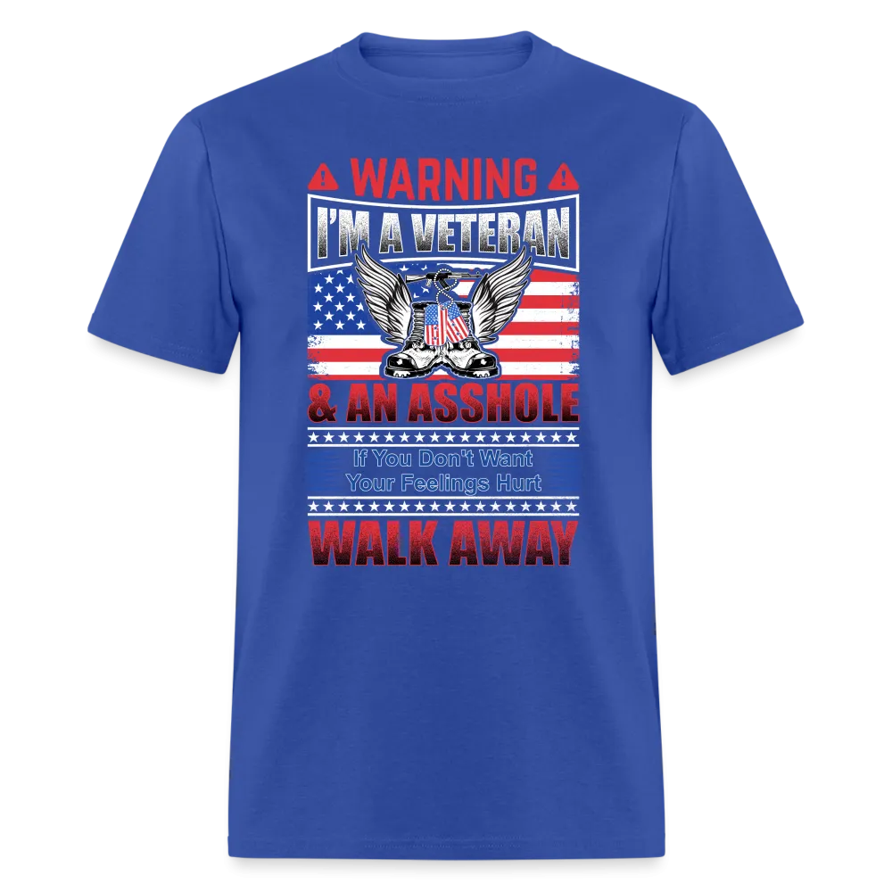 Warning I'm A Veteran T-Shirt