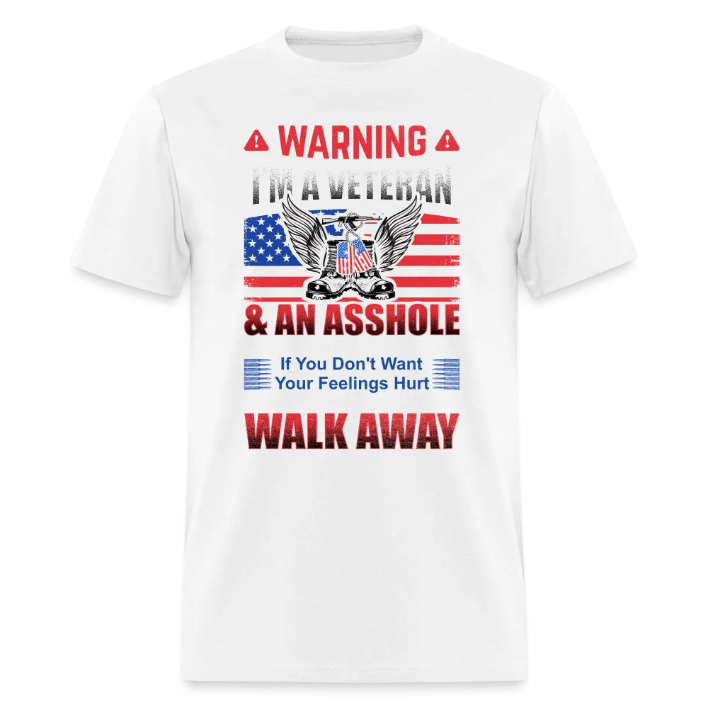 Warning I'm A Veteran T-Shirt