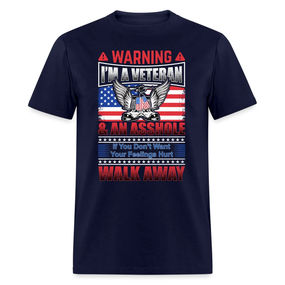 Warning I'm A Veteran T-Shirt