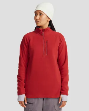 Women's Ridge 100 PrimaLoft Bio Pullover - Pinot