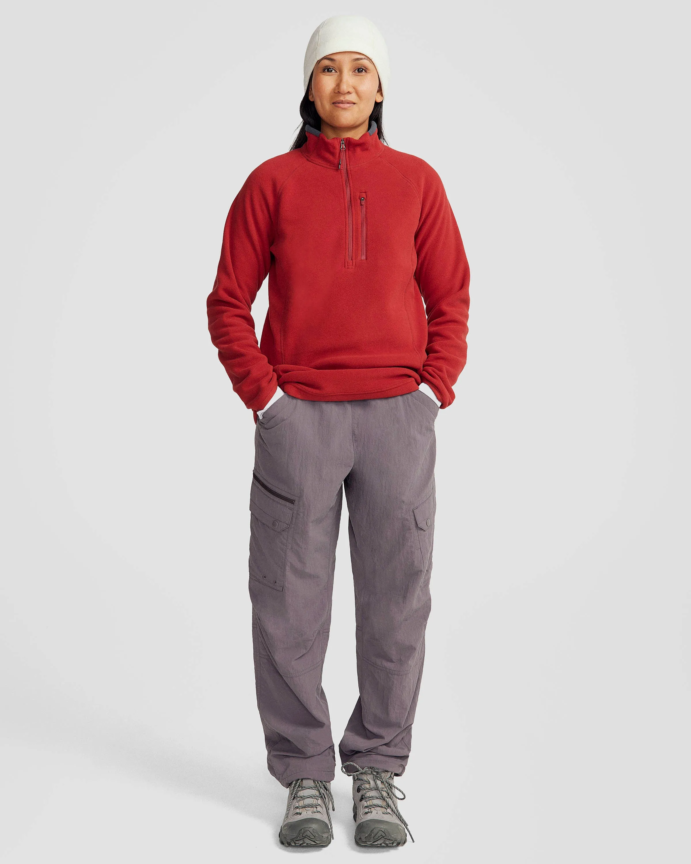 Women's Ridge 100 PrimaLoft Bio Pullover - Pinot