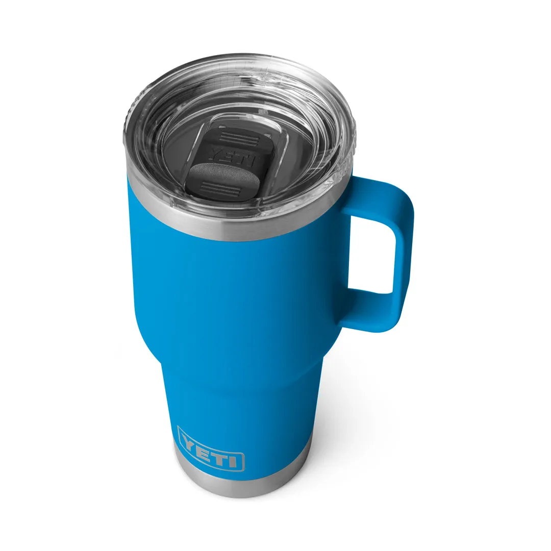 YETI Rambler Travel Tumbler 30oz Big Wave Blue